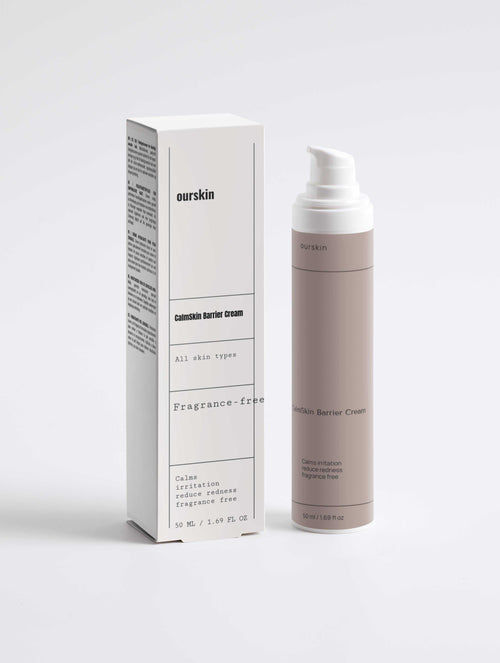 CalmSkin Barrier Cream for sensitive, redness-prone skin with soothing hydration and barrier support